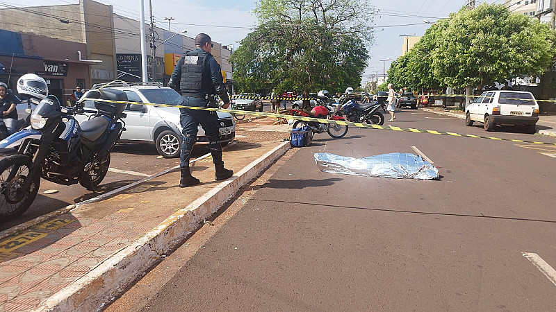 Idoso Morre Ap S Ser Atropelado Por Moto Entregador No Centro De