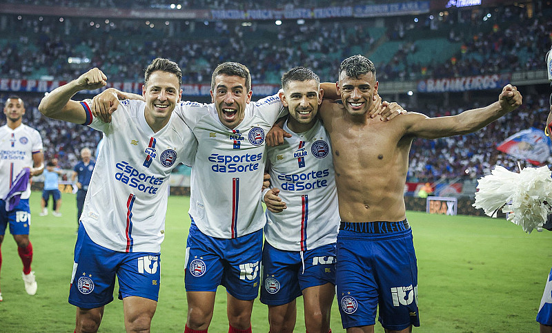 Bahia vence Atlético GO e garante vaga na Pré Libertadores após 35 anos