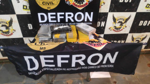 Defron apreende mais de 7 quilos de drogas e dois homens são presos