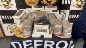 Homem é preso pela Defron com mais de 60 quilos de cocaína em Ponta Porã