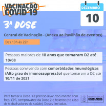 Prefeitura aplica D3 e reforço da Janssen nesta sexta-feira