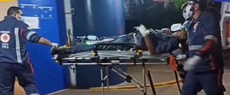 Estado de saúde da vítima é considerado grave; Foto: Sidnei Bronka/Ligado Na Notícia