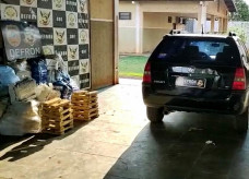 Homem abandonou a droga e apesar das buscas, não foi localizado; Fotos: Divulgação/Defron