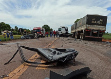 Motorista da carreta disse que nunca tinha se envolvido em acidente; Foto: Sidnei Bronka/Ligado Na Notícia