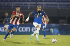 No último jogo entre o BR e o PY, a seleção brasileira venceu por 2 a 0; Foto: Lucas Figueiredo/CBF