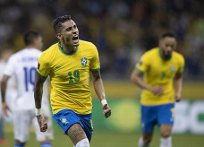 Sem Neymar, Raphinha (foto) é o grande destaque da seleção brasileira; Foto: Lucas Figueiredo/CBF