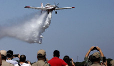 Air Tractor AT-802F é o mais moderno do mundo no combate a incêndios florestais; Foto: Chico Ribeiro/Portal MS