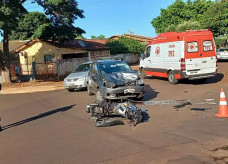 Vítima foi levado ao Hospital da Vida; Foto: Cido Costa