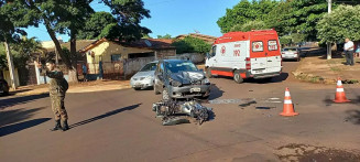 Vítima foi levado ao Hospital da Vida; Foto: Cido Costa