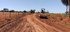 Foram feitos 19 km de cascalhamento e a construção de 136 caixas de contenção; Foto: Assecom