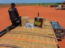 Cigarros seriam entregues no município de Cascavel; Foto: Divulgação/DOF