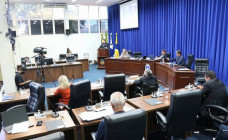 Vereadores se reuniram em plenário para apreciação de projetos em primeira e segunda votação; Foto: Valdenir Rodrigues/CMD