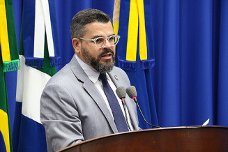 Vereador Mauricio Lemes quer mais recursos para a saúde pública de Dourados; Foto: Valdenir Rodrigues/CMD