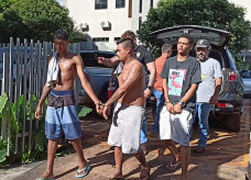 Trio foi preso pelo SIG na tarde desta quinta-feira (17), em Dourados; Foto: Sidnei Bronka/Ligado Na Notícia