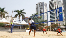 Disputarão vaga à competição nacional atletas do beach tennis, basquete 3x3, vôlei de praia e vôlei 4x4 misto; Foto: Edemir Rodrigues