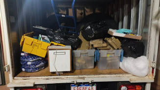 Todo o material foi entregue na delegacia de Dourados nesta sexta-feira; Foto: Divulgação