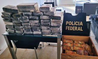 Foram apreendidos mais de 3,5 mil quilos da droga; Foto: Polícia Federal