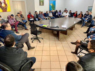 Alan explicou e pontuou os investimentos feitos na educação; Foto: Assecom