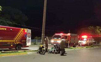 Vítima, ainda não identificada, morreu no local; Foto: Divulgação/Corpo de Bombeiros