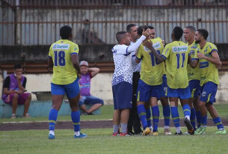 Resultado tirou o time douradense da última posição, empurrando a Serc para a lanterna; Foto: Franz Mendes