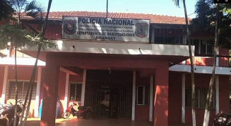 Delegacia da Polícia Nacional do Paraguai, em Pedro Juan Caballero