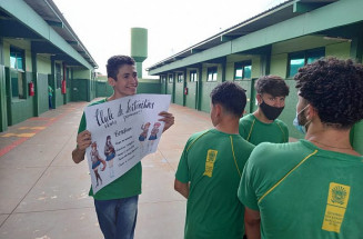 Clubes do protagonismo são variados, como clube de desenho, dança, música, de leitura, de voleibol, handebol dentre outros; Foto: Divulgação