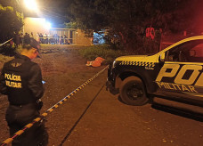 Polícia Militar esteve no local e constatou o óbito; Foto: Sidnei Bronka/Ligado Na Notícia
