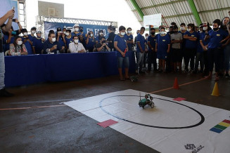 Primeiro dia de capacitação para professores aconteceu no IFMS; Foto: Assecom