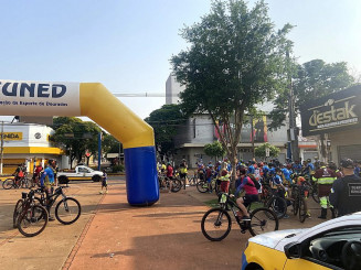 Concentração das bicicletas ocorre na praça Antônio João, no domingo (1º); Foto: Arquivo/Assecom