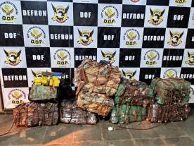 Homem é preso com quase meia tonelada de drogas no Jardim Piratininga