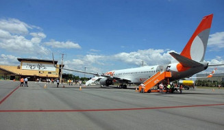 No voo extra de Bonito, o aumento não foi apenas da oferta sazonal, mas também das aeronaves (787-800) que eram de 112 e agora serão de 186 lugares; Foto: Sílvio de Andrade