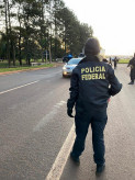 Agentes montaram barreiras e realizam rondas na região da fronteira; Foto: Divulgação/PF