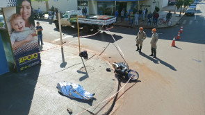 Acidente envolvendo moto e F400 deixa 1 pessoa morta e outra ferida em Dourados