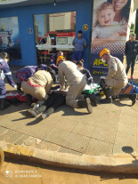 Acidente envolvendo moto e F400 deixa 1 pessoa morta e outra ferida em Dourados