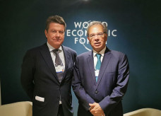 Ministro representou o Brasil em debates no Fórum Econômico Mundial; Foto: Ministério da Economia