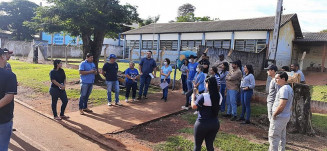 Equipes do CCZ trabalharam em pontos estratégicos do distrito; Foto: Assecom