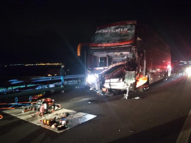 Motorista douradense da Guimatur sofre acidente em SP e morre; outras 7 pessoas ficaram feridas