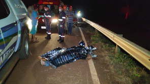 Motociclista morre após bater em GuardRail próximo de Vila Formosa