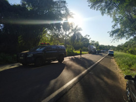 Ciclista morre depois de ser atropelado por caminhão em Jateí