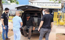 Suspeito foi levado a presídio. Imagem: A Gazeta News