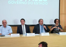 Autoridades anunciam primeira morte causada por coronavírus no estado de São Paulo. — Foto: Reprodução/TV Globo