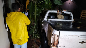 Vendedor é executado dentro de camionete com 15 tiros de pistola em Dourados