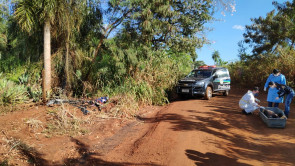 Homem é morto a facadas e corpo desovado e incendiado em terreno no Jardim Canaã I
