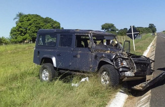 Acidente aconteceu na manhã desta quarta-feira. Foto: Teodoro News