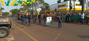 Cerca de 40 mil pessoas prestigiam desfile de 7 de Setembro em Dourados