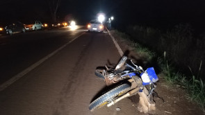 Jovem de moto morre após ser atingido na Br-367 que liga Dourados à Fatima do Sul