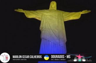 Transmissão foi feita pelo canal do Cristo Redentor; Reprodução/YouTube