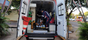 Homem fica gravemente ferido após ser agredido com golpes de fação na cabeça em Dourados