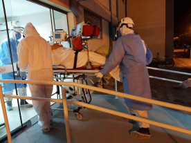 Por falta de leitos, MT encaminha pacientes com Covid-19 para o MS