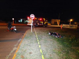 Coronel Ponciano: Homem morre e outro fica ferido após acidente de moto em Dourados